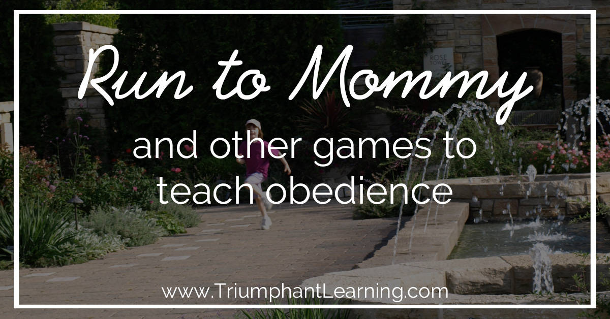 Teach Your Child To Obey Through Games