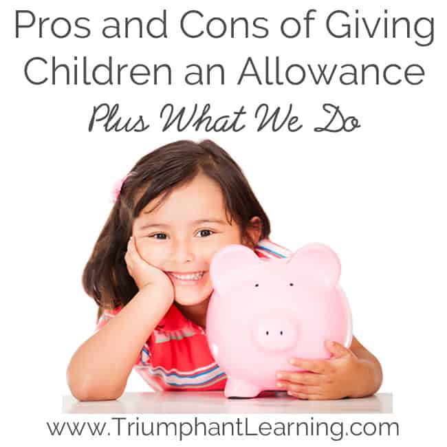 Pros And Cons Of Giving Children An Allowance, Plus What We Do