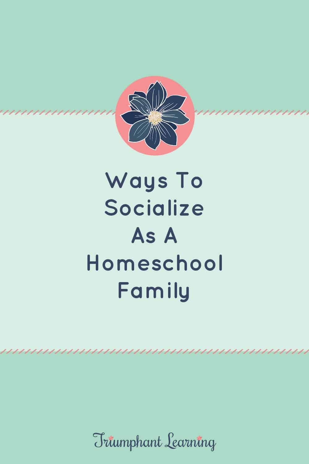 Learn about the benefits and challenges of homeschool socialization and ways you can create your social network as a homeschool family. via @TriLearning