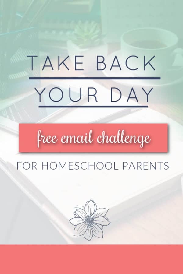Finally, take control of your homeschool days. Learn five simple strategies to help you manage the demands of being a homeschool parent.
