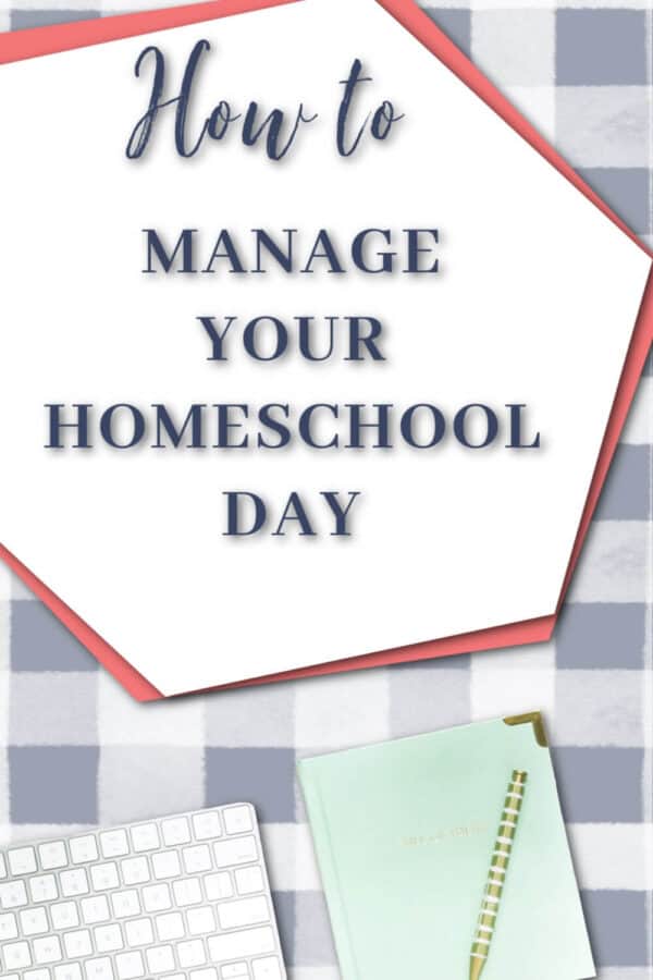 Finally, take control of your homeschool days. Learn five simple strategies to help you manage the demands of being a homeschool parent.