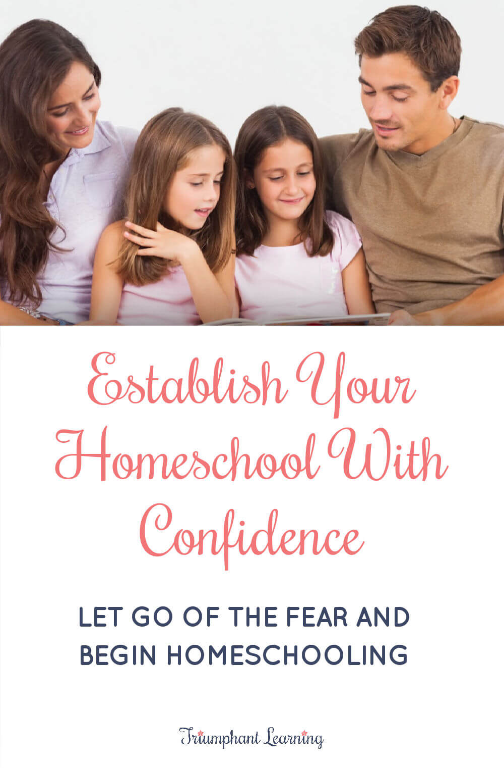 Let go of the fear and take your first step to begin homeschooling. You are your child's best teacher! via @TriLearning