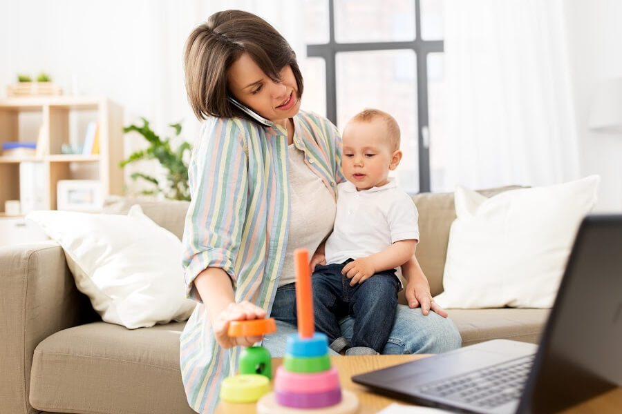 Feeling overwhelmed with too much to do? These three steps will help you have calmer days so you can set a positive tone in your home.