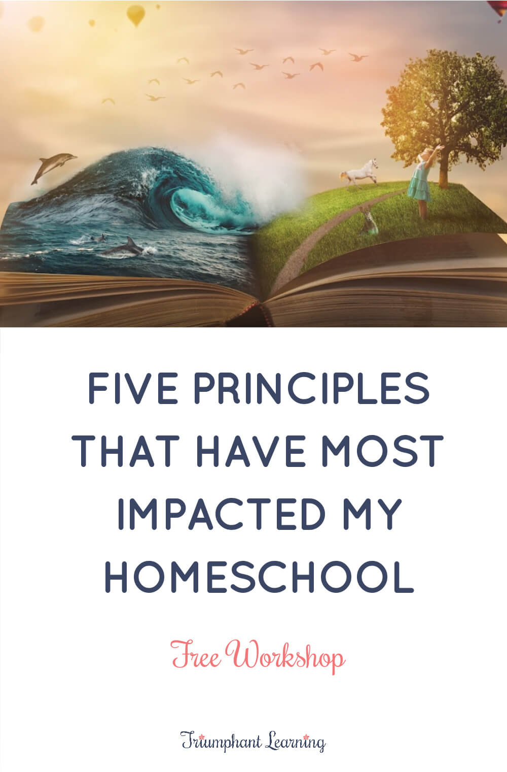 These five principles have had a profound impact on our homeschool. Learn how they can help you can breathe life into your homeschool. via @TriLearning