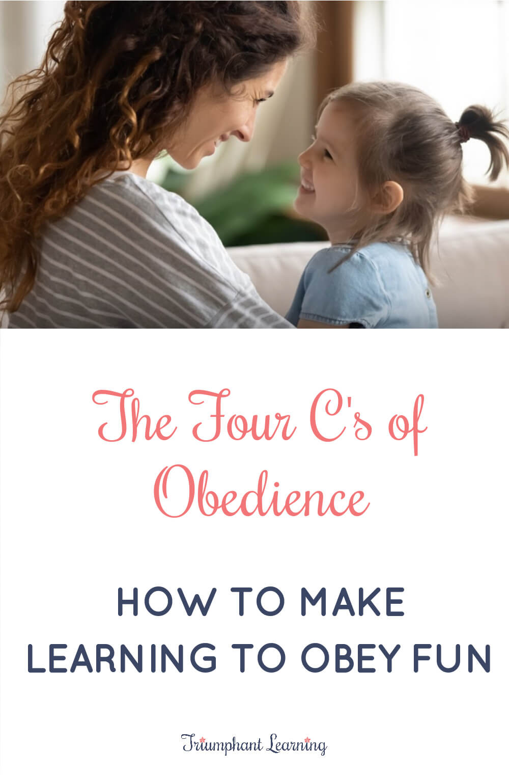 Developing the habit of obedience often feels like a struggle or battle of wills, but it doesn’t have to be! via @TriLearning